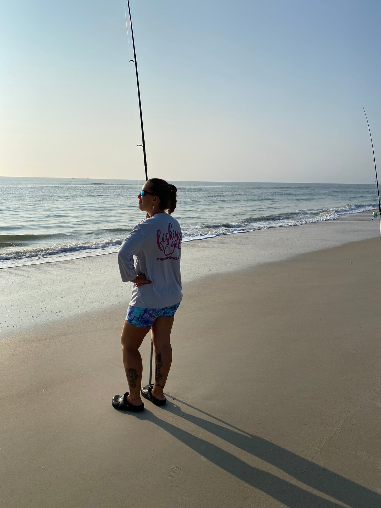 Fishin' Girl UV Performace Sunshirt