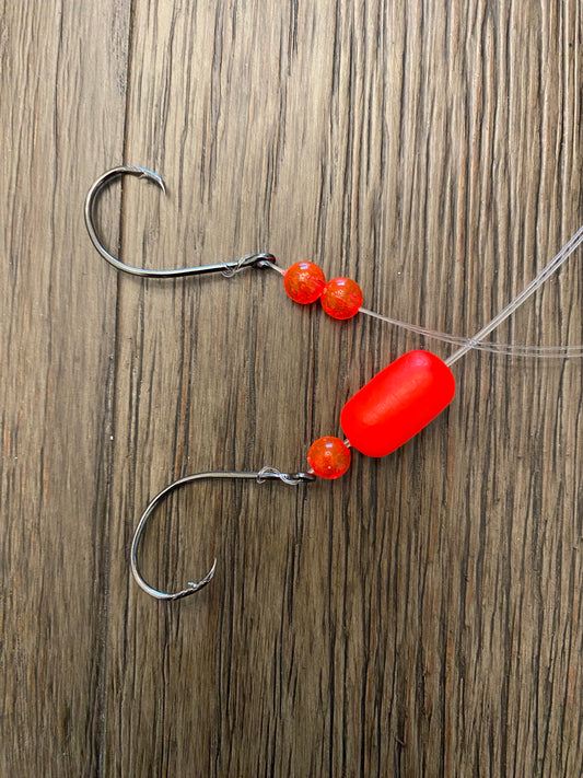 Red Pompano Rig - NEW COLOR!